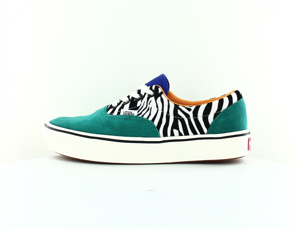 Vans Comfycush era zebra bleu print