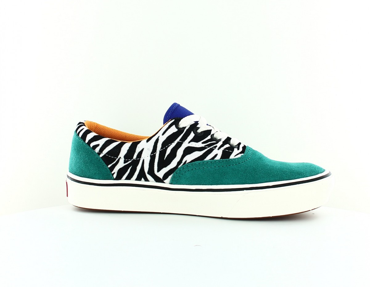 Vans Comfycush era zebra bleu print