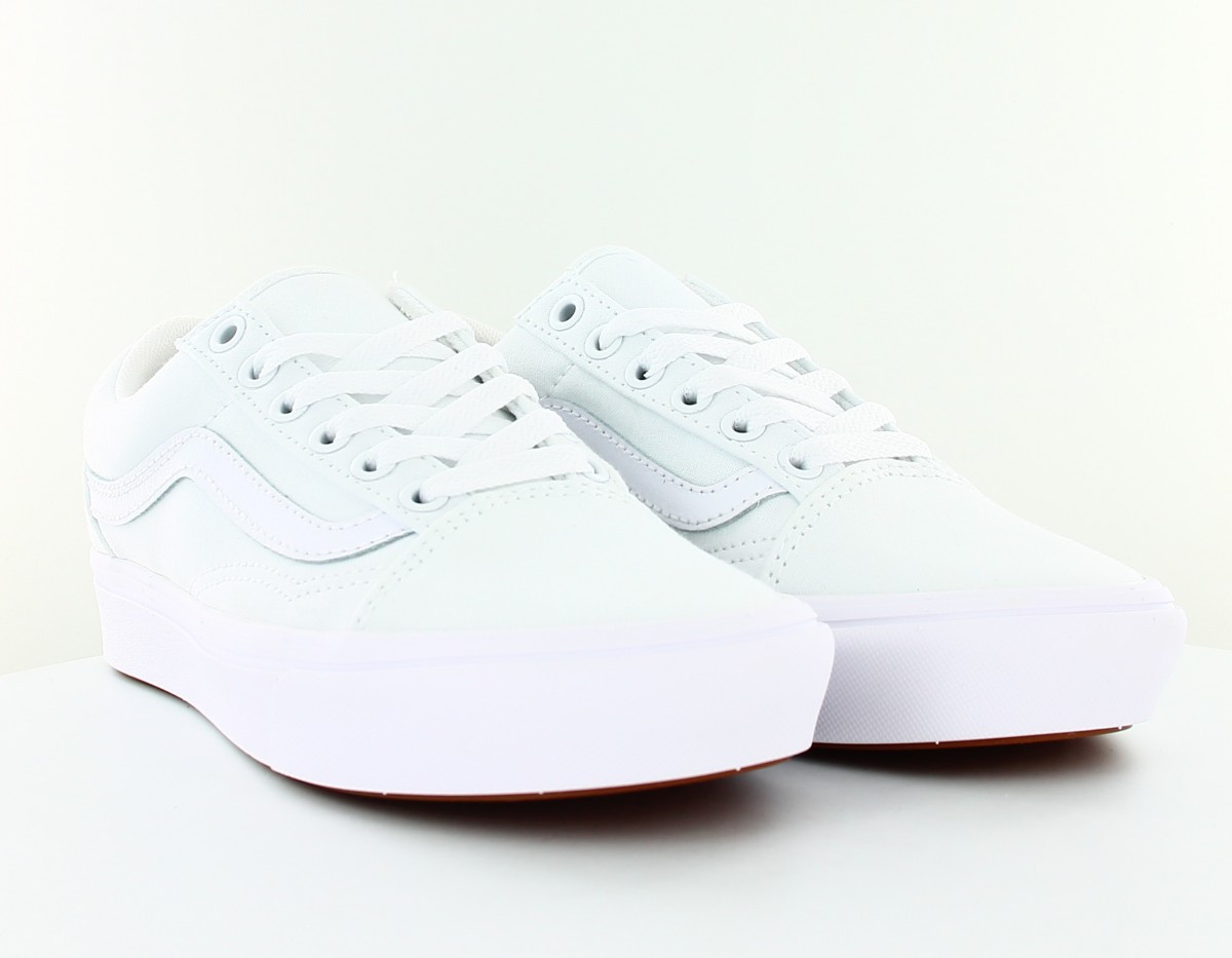 Vans Comfycush old skool blanc