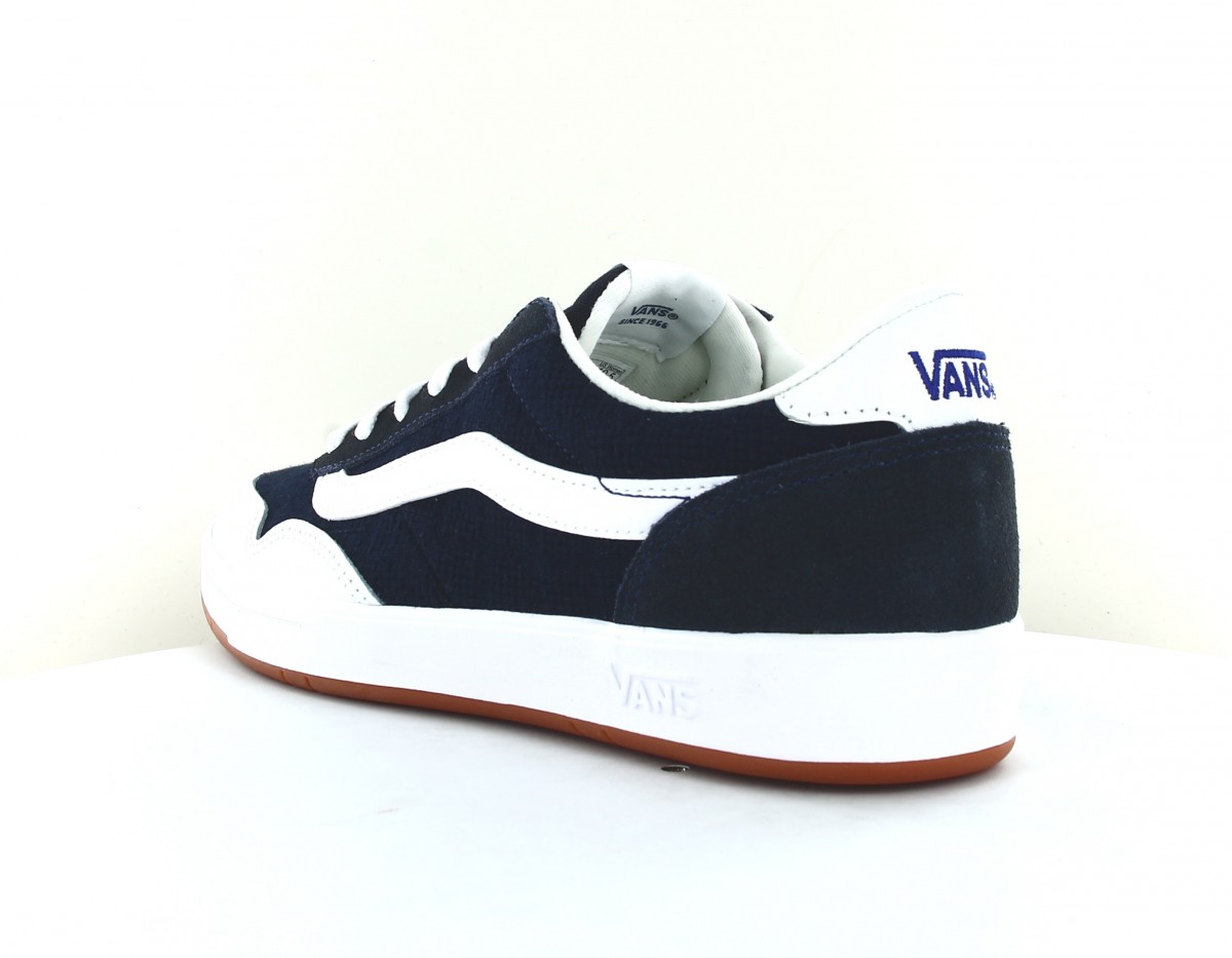 Vans Cruze staple too cc bleu marine blanc gris gomme