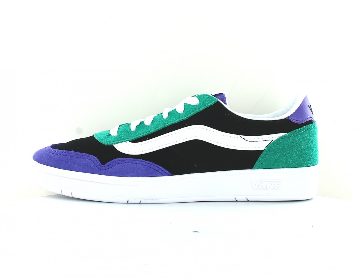 Vans Cruze staple too multi tone noir violet vert blanc