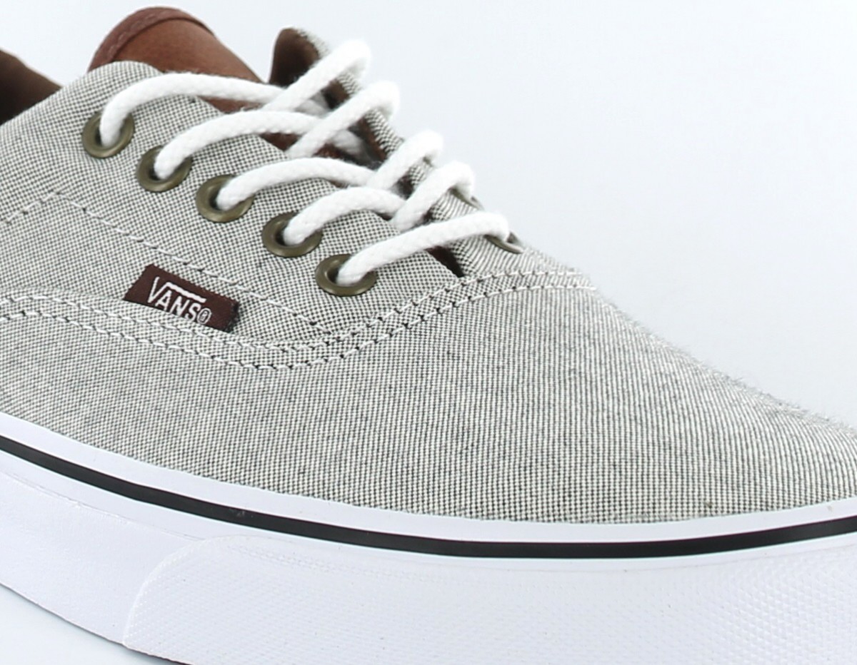 vans era gris marron