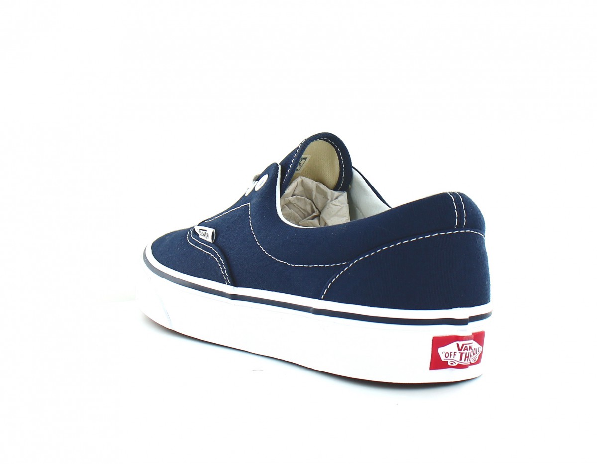 vans blanche et bleu