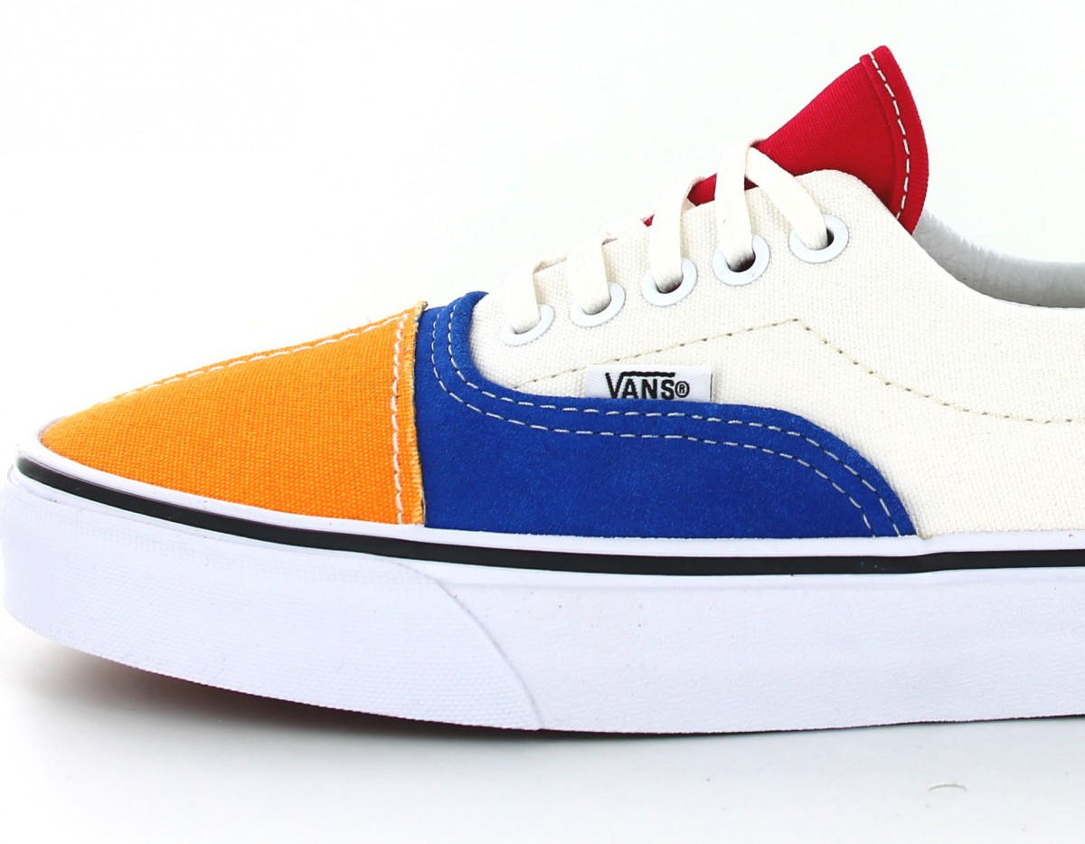 Vans Era patchwork multicolor blanc