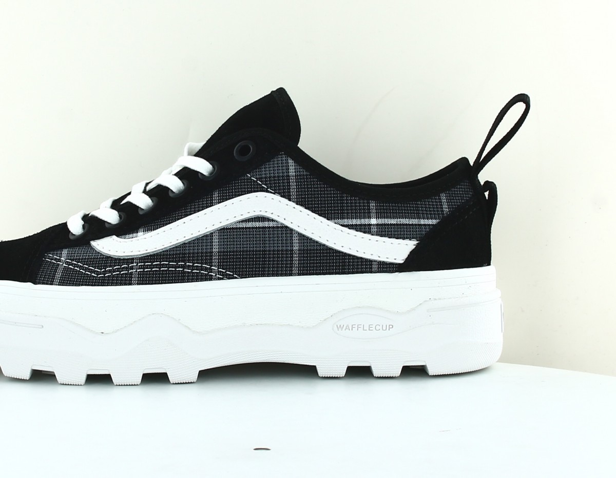 Vans Old skool sentry noir blanc carreaux noir gris