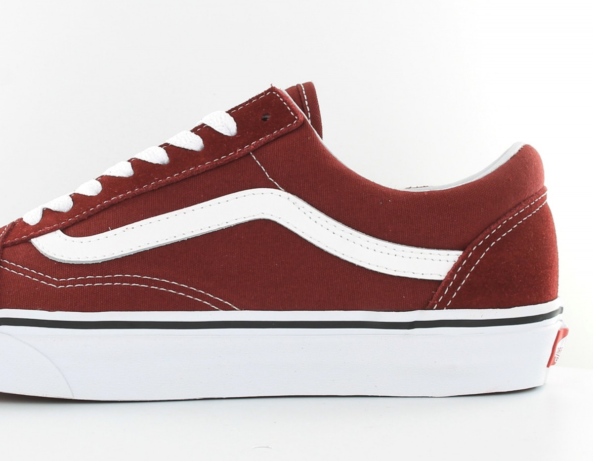 vans damier bordeaux