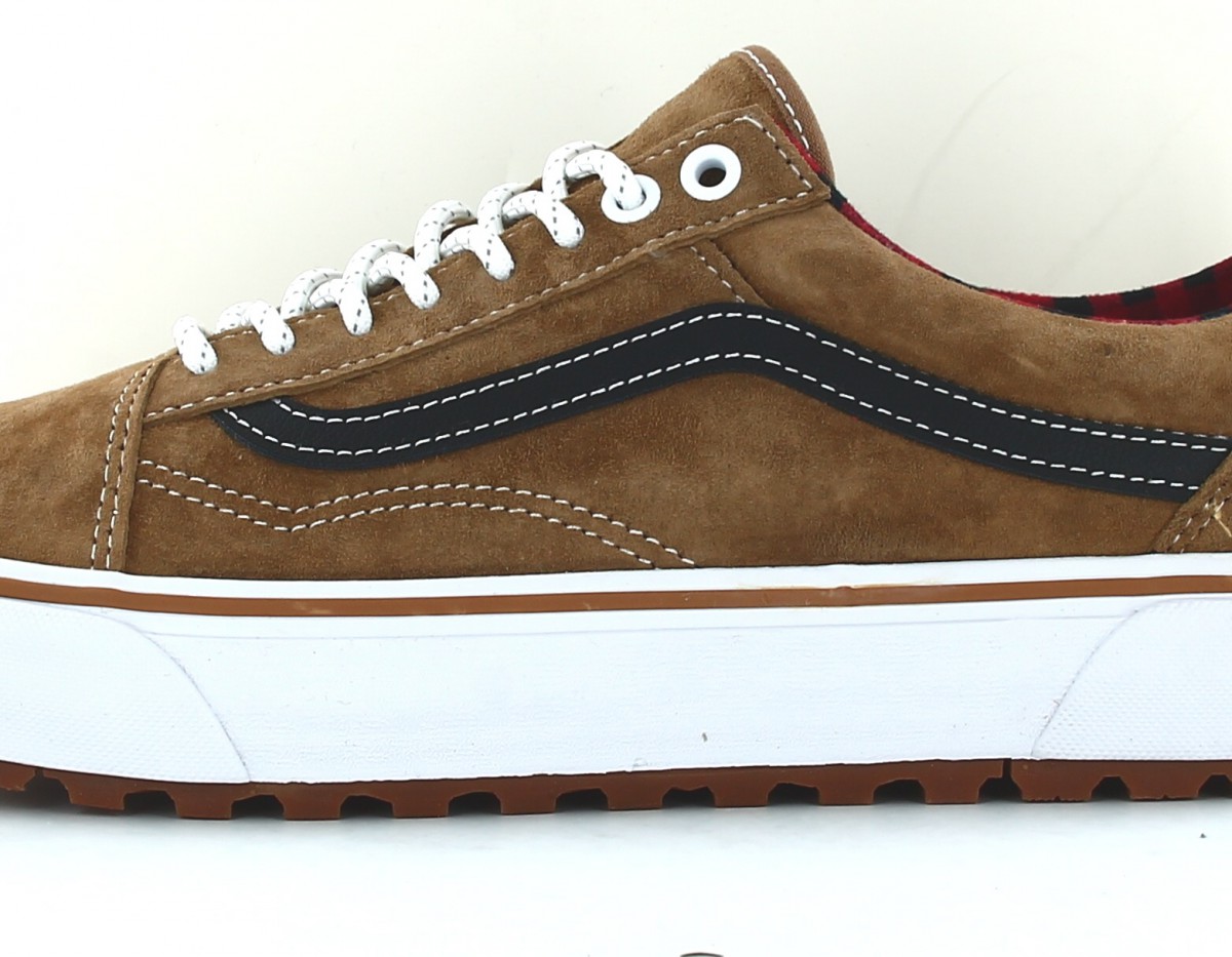 vans carreaux rouge old skool