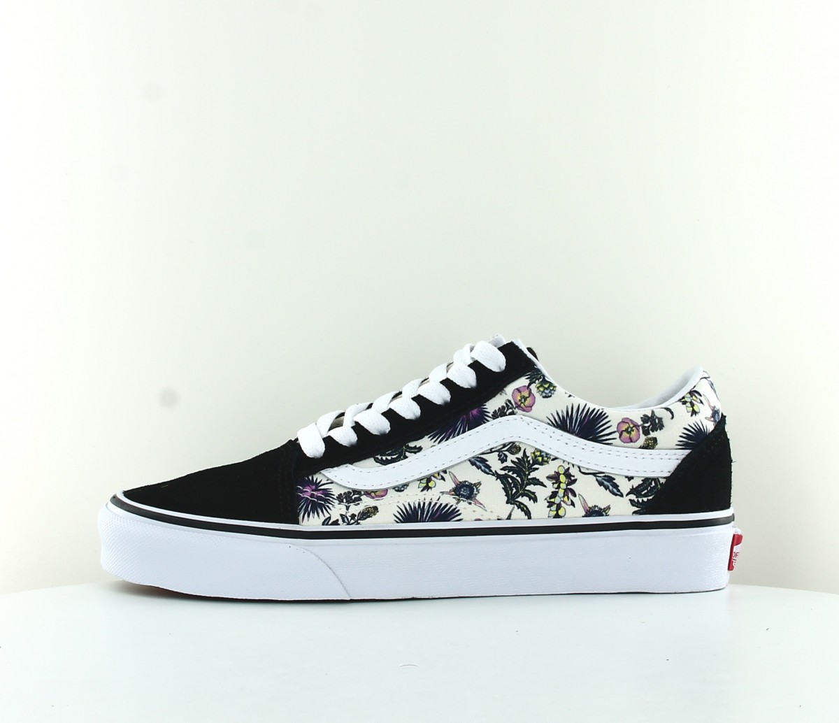 Vans Old skool paradise floral noir blanc floral