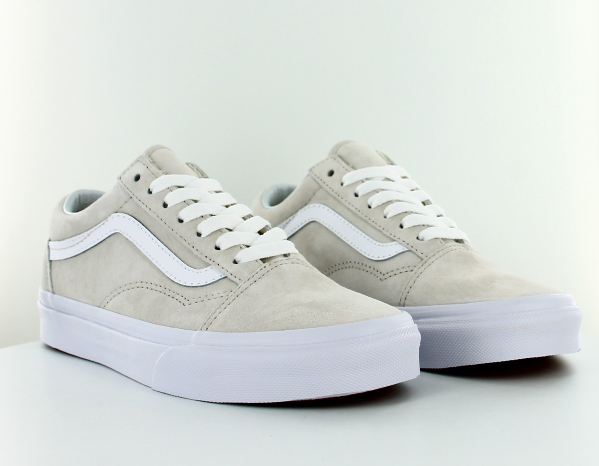 Vans Oldskool Pig Suede beige blanc