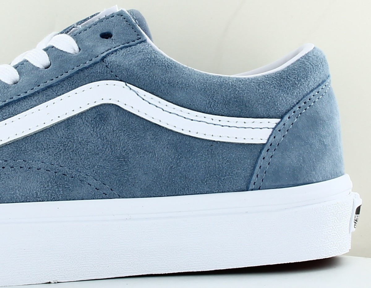 Vans Old skool pig suede bleu blanc