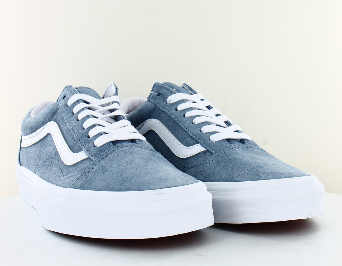 Vans Old skool pig suede bleu blanc