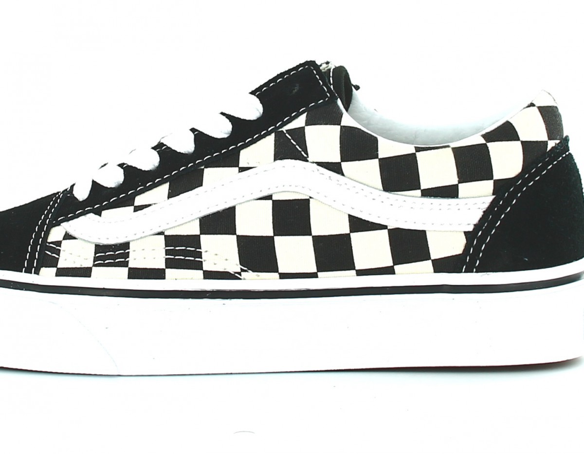 Vans Old skool primary check noir-blanc