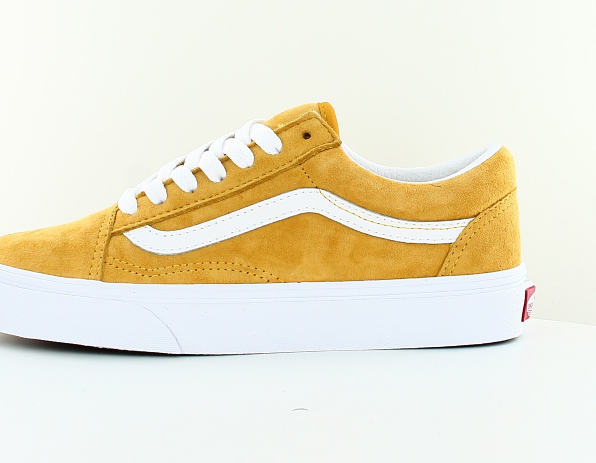 Vans Old skool suede jaune blanc