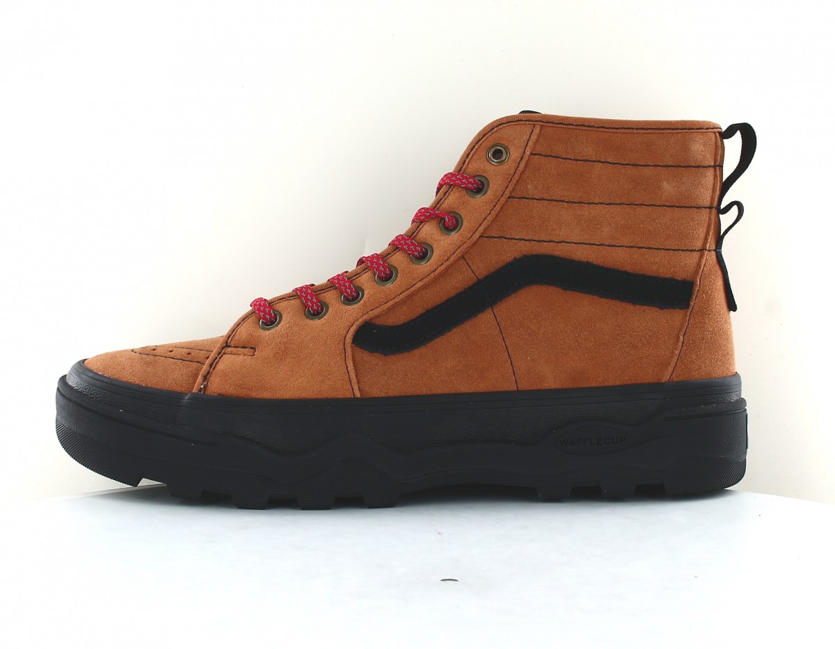 Vans Sentry sk8-hi marron noir rouge