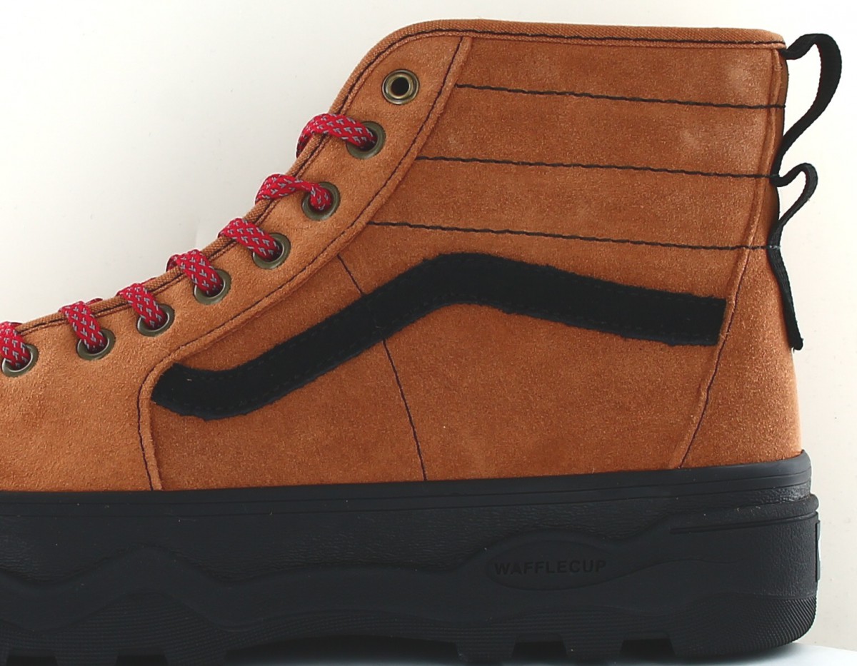 Vans Sentry sk8-hi marron noir rouge