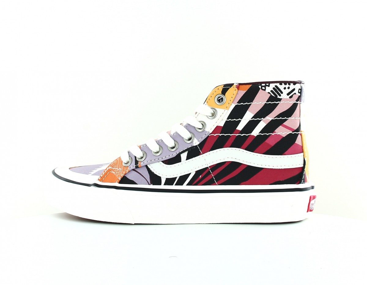 Vans Sk8-hi 138 decon multicolor floral blanc