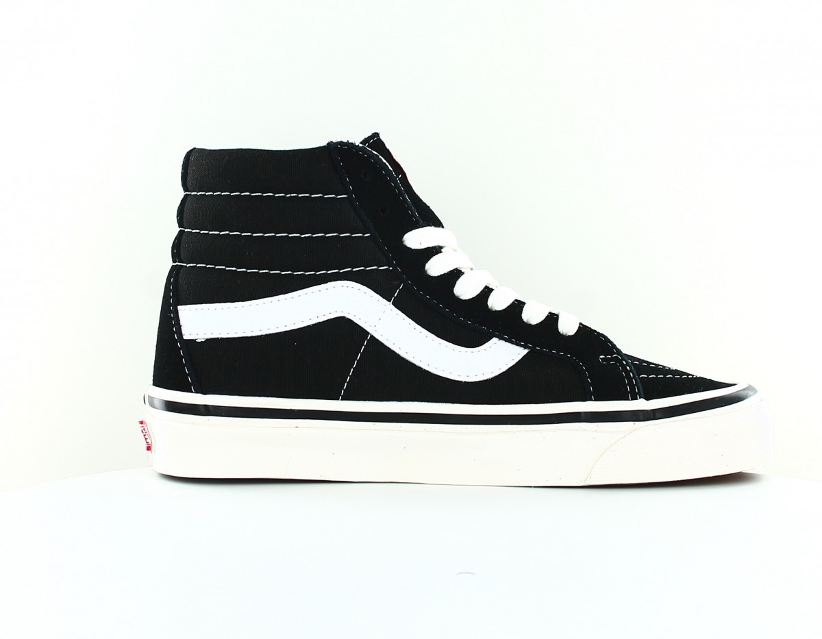 Vans SK8-hi 38 dx noir blanc beige