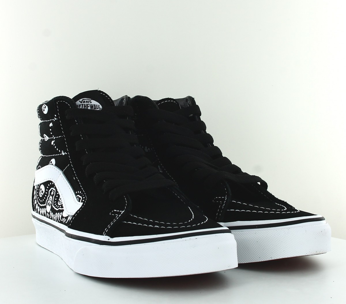 Vans Sk8 hi bandana noir blanc bandana