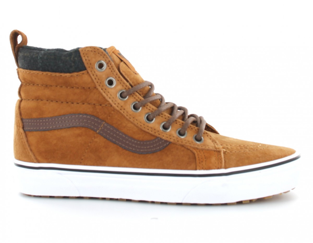 vans sk8 hi camel