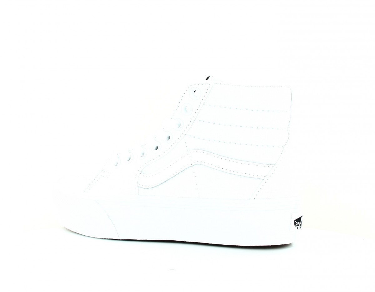 Vans Sk8-hi platform 2.0 blanc blanc