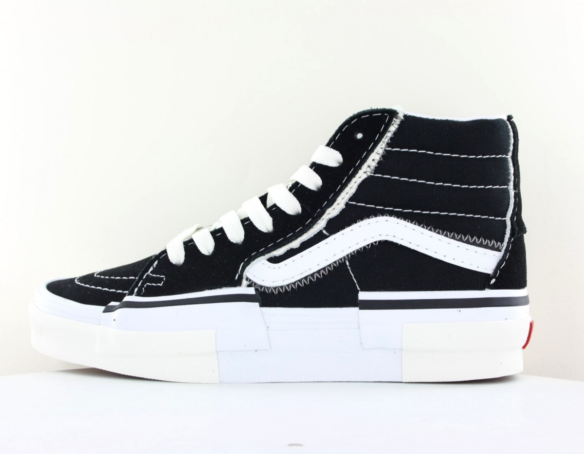 Vans Sk8 hi reconstruct noir blanc