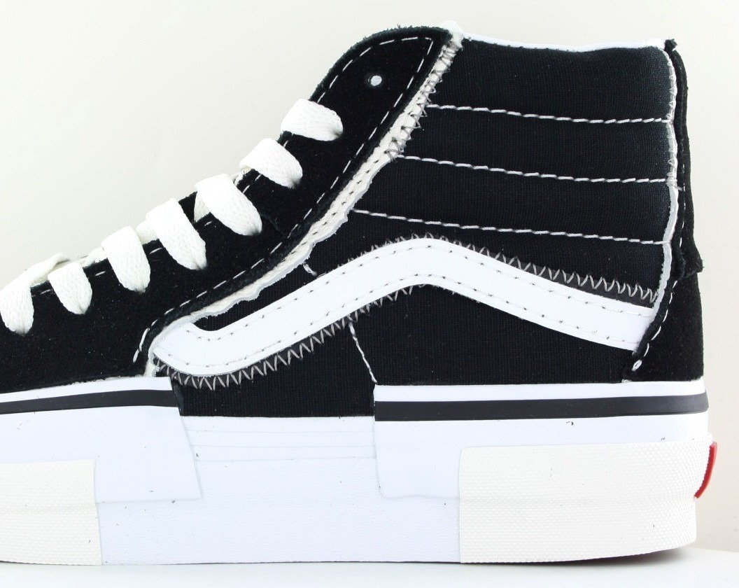 Vans Sk8 hi reconstruct noir blanc