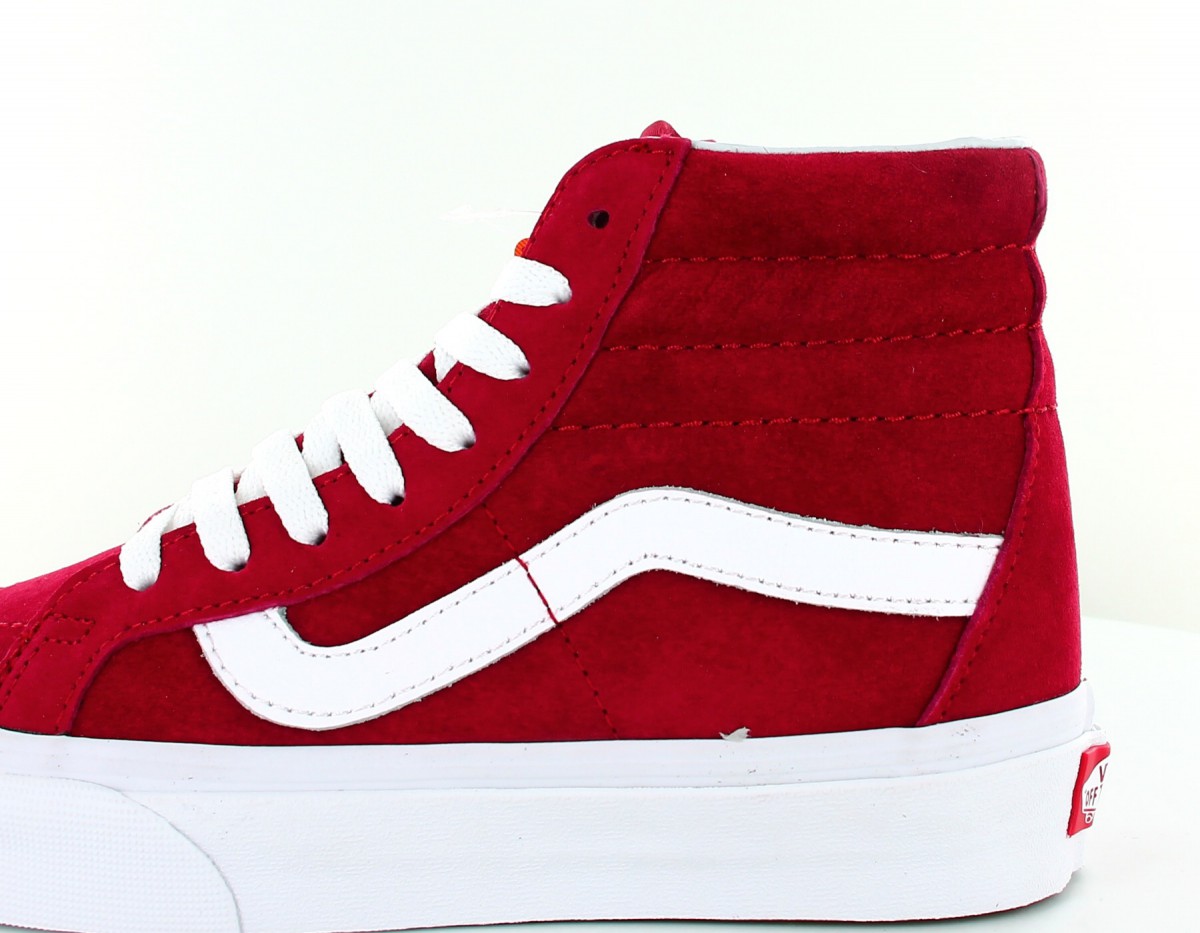 Vans SK8 Hi Reissue Rouge blanc