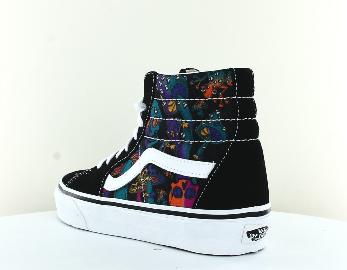 Vans Sk8-hi trippy drip noir blanc multicolor