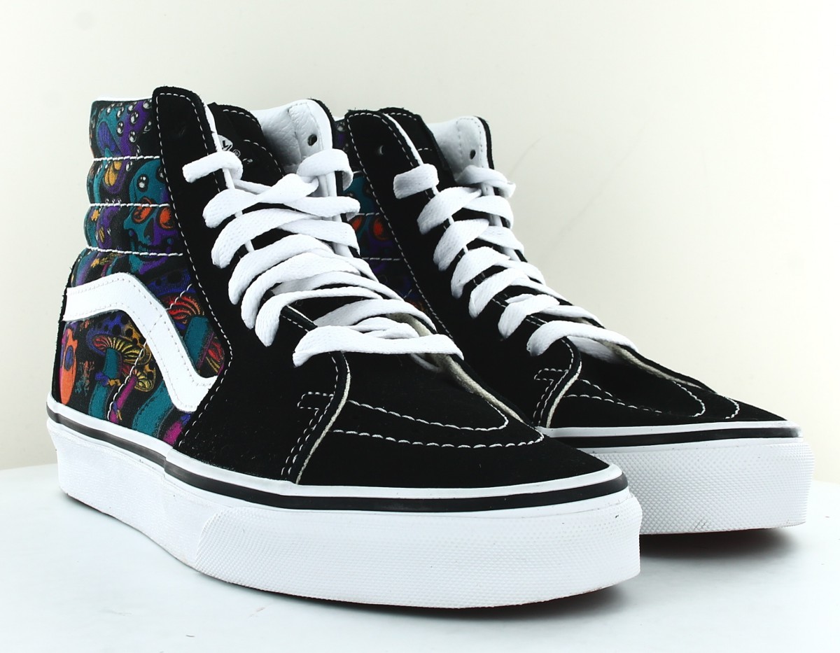 Vans Sk8-hi trippy drip noir blanc multicolor