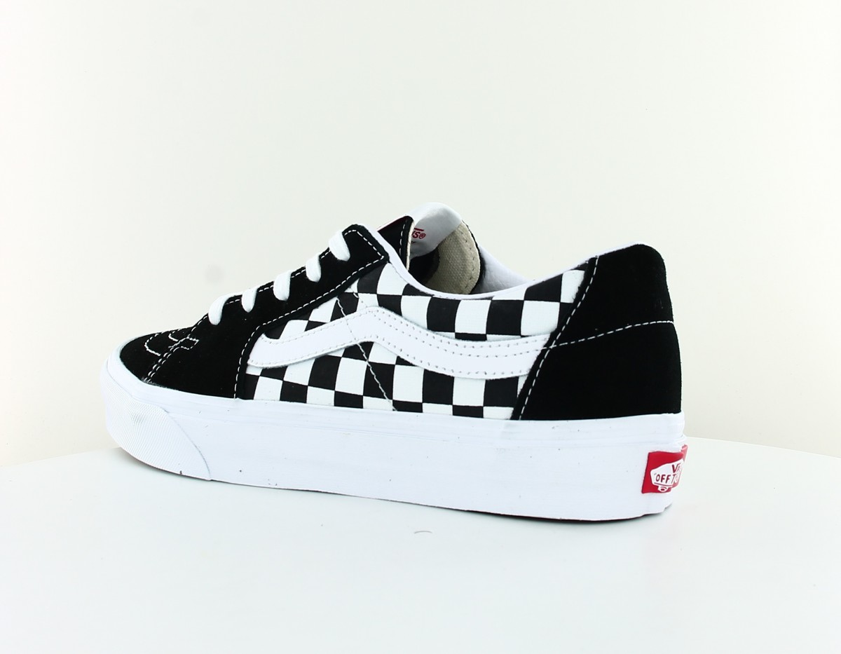 Vans Sk8 low checkerboard noir blanc