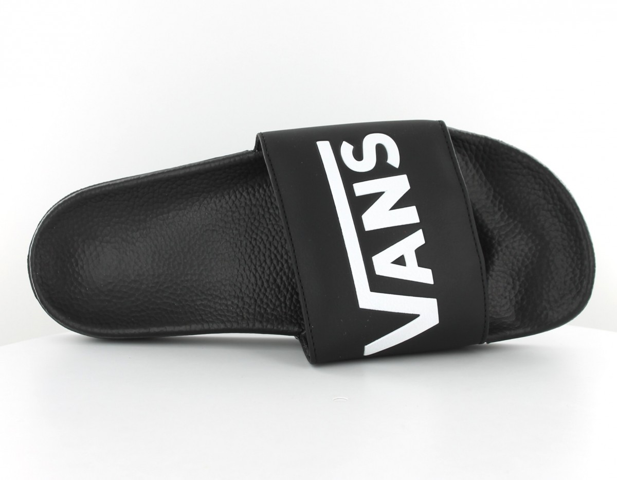 Vans Slide on noir blanc