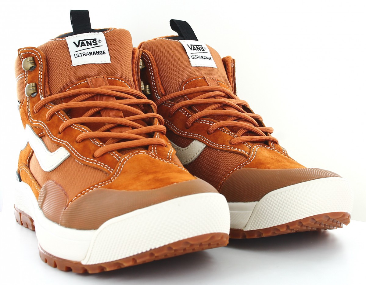 Vans Ultrarange exo hi mte camel blanc noir gomme