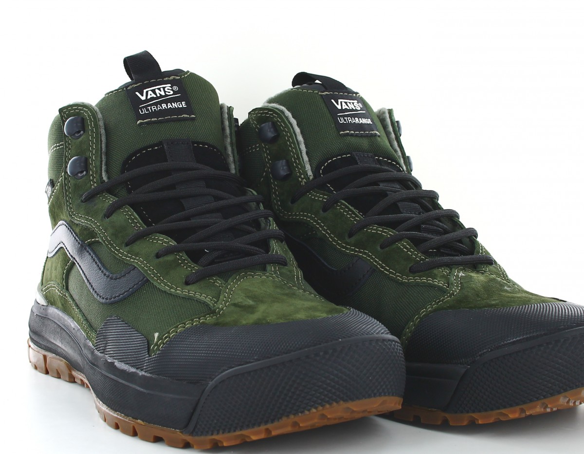 Vans Ultrarange exo hi mte vert noir gomme