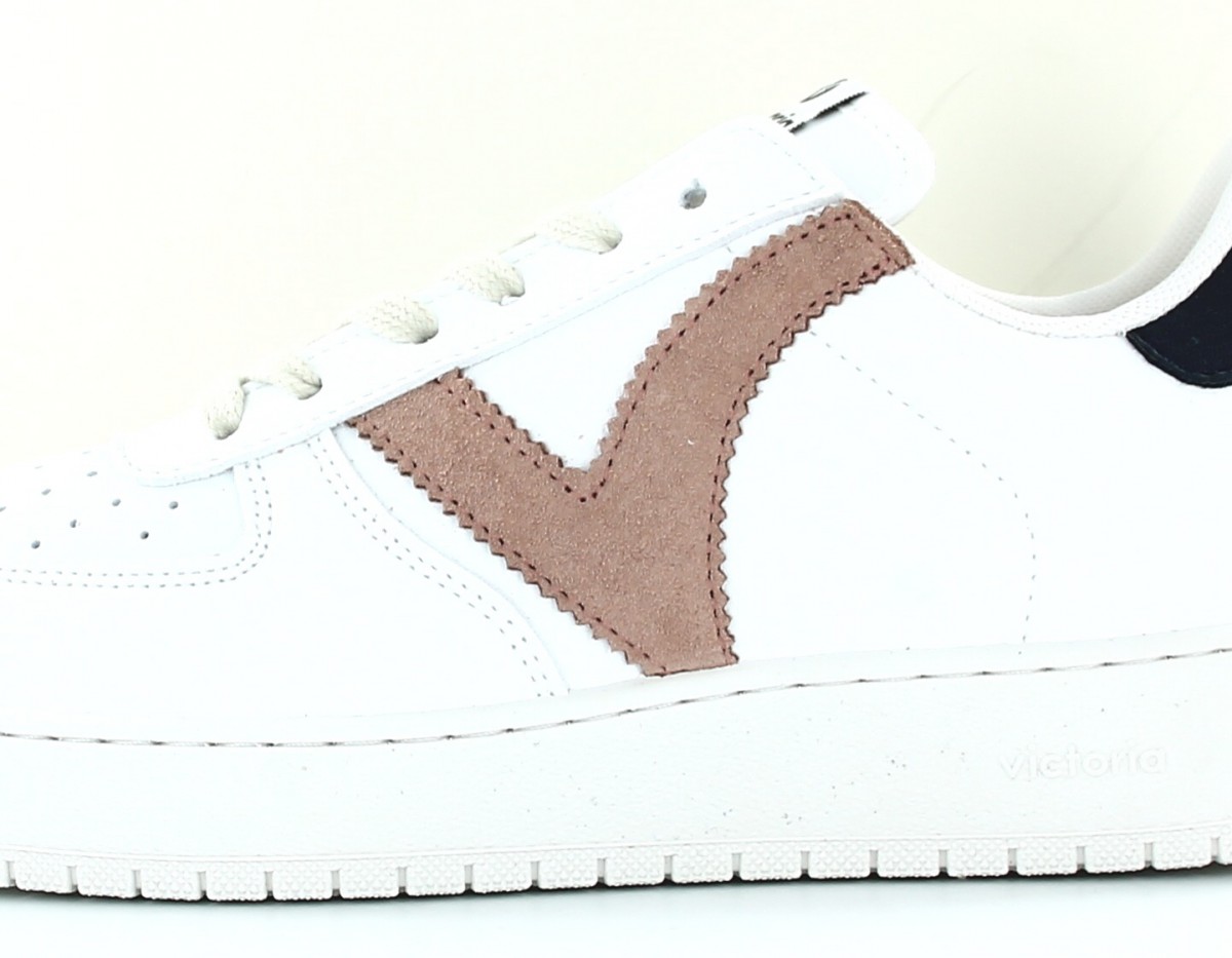 Victoria basket victoria v 2 blanc beige marron