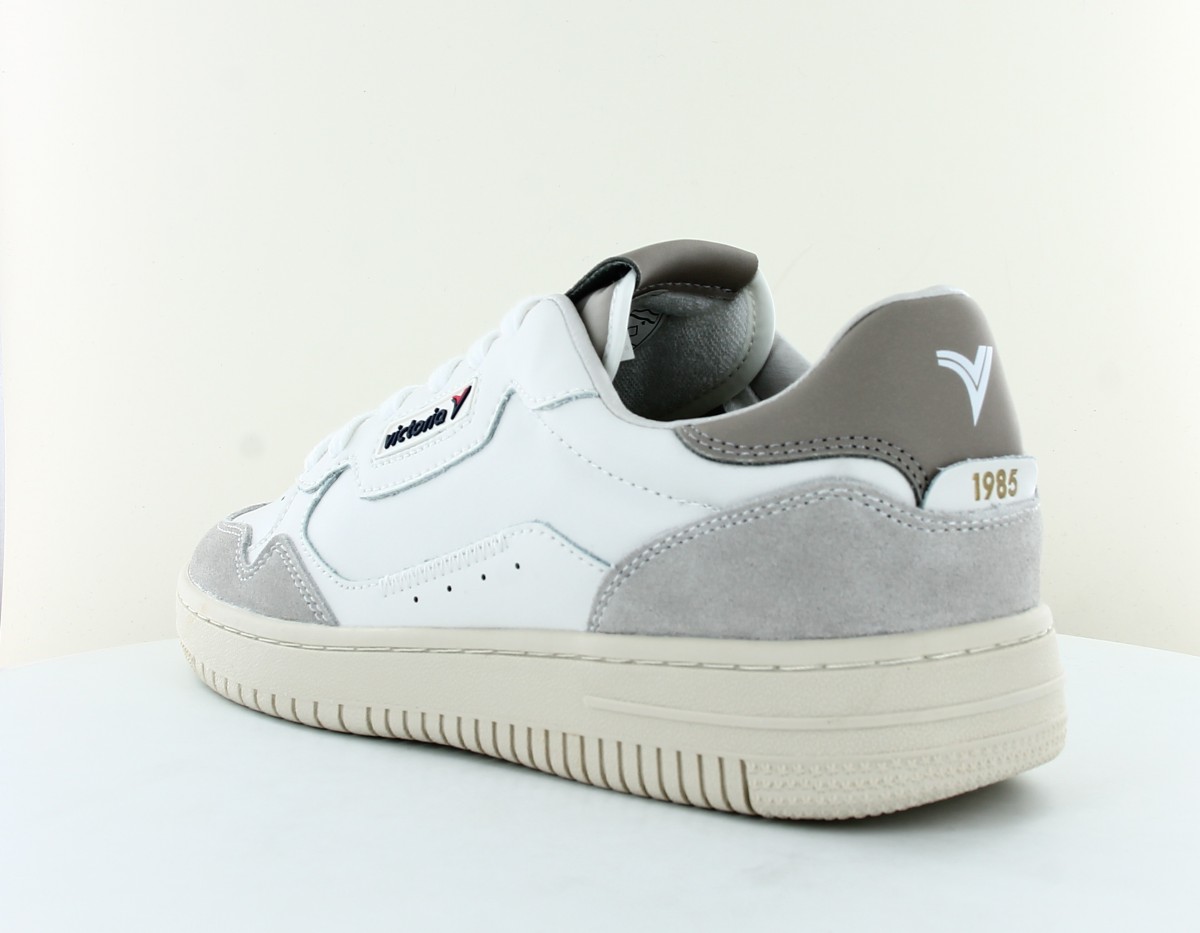 Victoria C80 zero classic retro sneaker blanc gris