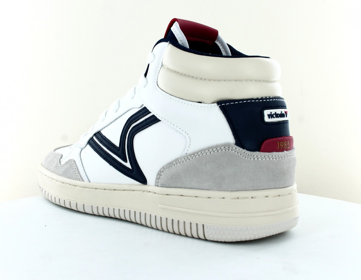 Victoria C80 hi mid boot retro sneaker beige bleu marine rouge gris