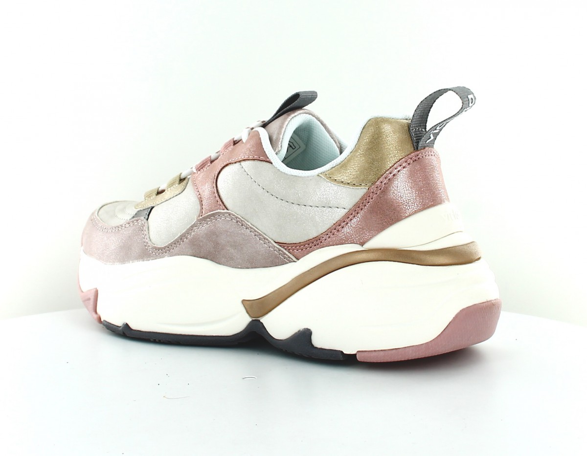 Victoria dadshoes victoria beige rose or metallic