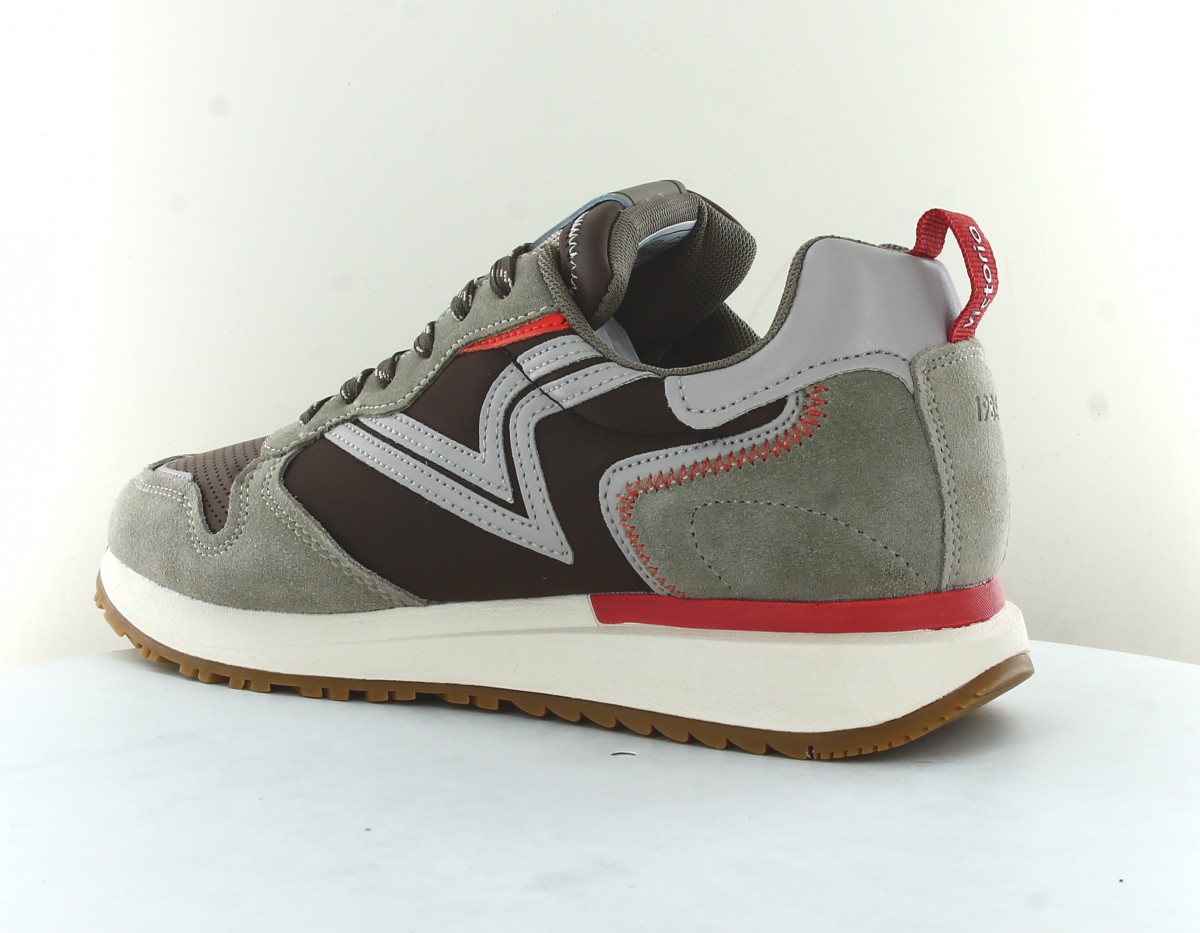 Victoria leggera urban confort sneaker beige marron orange