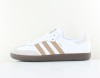 Adidas Samba og blanc or beige foncé