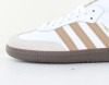 Adidas Samba og blanc or beige foncé