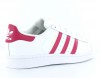 Adidas Superstar femme BLANC/ROSE