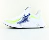 Adidas Edge xt blanc bleu vert fluo