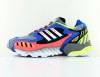 Adidas Torsion gris bleu orange vert