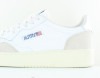 Autry Medalist suede blanc argent