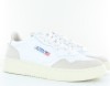 Autry Medalist suede blanc or