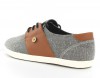 Faguo Cypress coton leather Gris-Camel