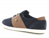 Faguo Cypress lea suede Bleu/Marine/Marron