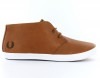 Fred Perry Byron cuir fourre BEIGE/BEIGE