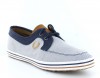 Fred Perry Drury Fine Stripe BLANC/BLEU/MARINE