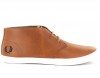 Fred Perry Byron cuir MARRON